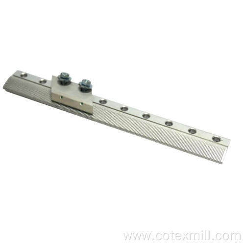 latch needle bar for knitting machine